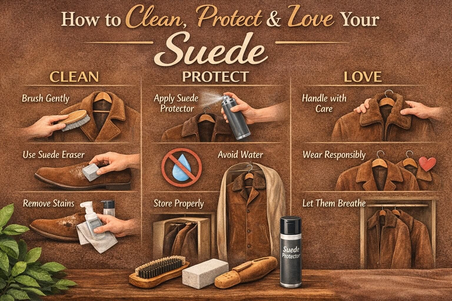 How to Clean, Protect, and Love Your Suede
