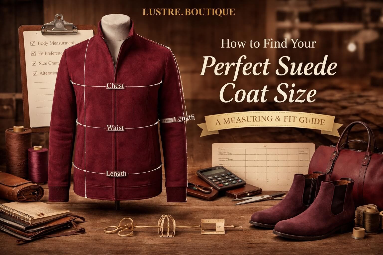 How to Find Your Perfect Suede Coat Size: A Measuring & Fit Guide