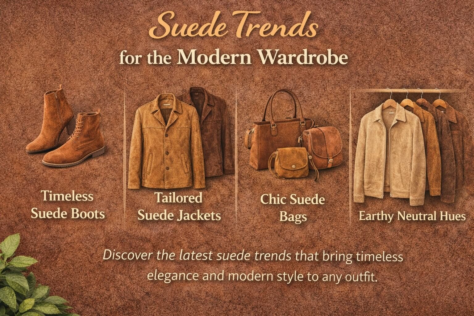Outfit Ideas with Suede Through the Seasons